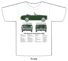 Austin Healey Sprite MkIV 1966-69 T-shirt Front